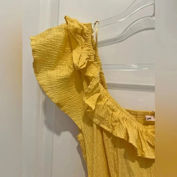 Francesca's Miami Collection Yellow Crepe Sundress NWT - Picture 3 of 12